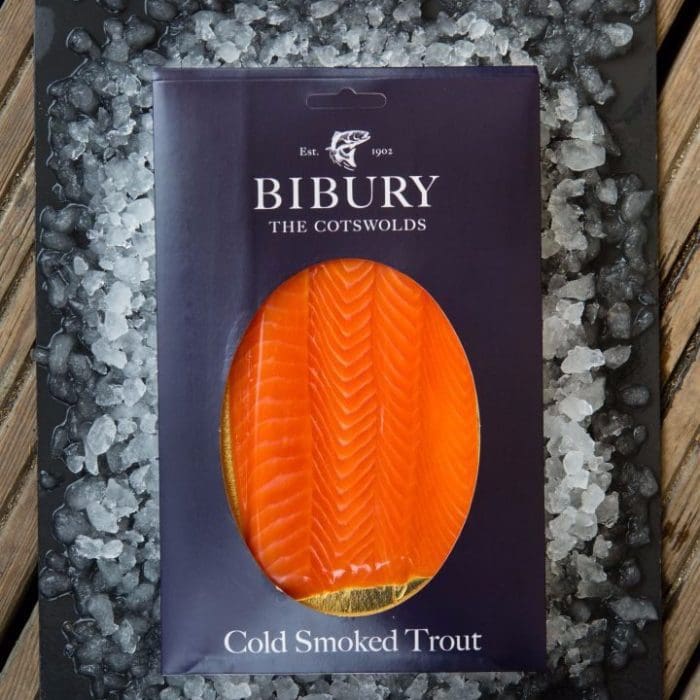 Cold smoked trout Fillets Bibury Fine Foods