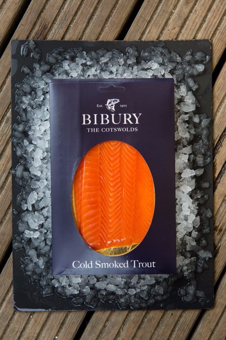 Cold smoked trout Fillets Bibury Fine Foods
